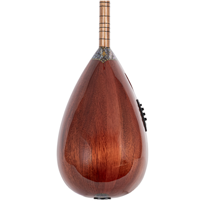 Maun Ağacı Gövde Sedef Klavye Kısa Sap EQ Sistemli Bağlama